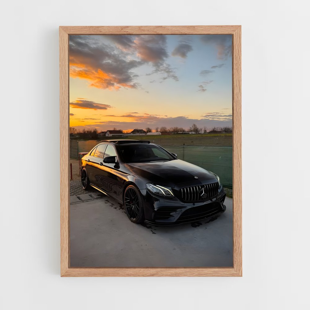 Poster Sunset Drive E63 – affiche Mercedes (vue 4)